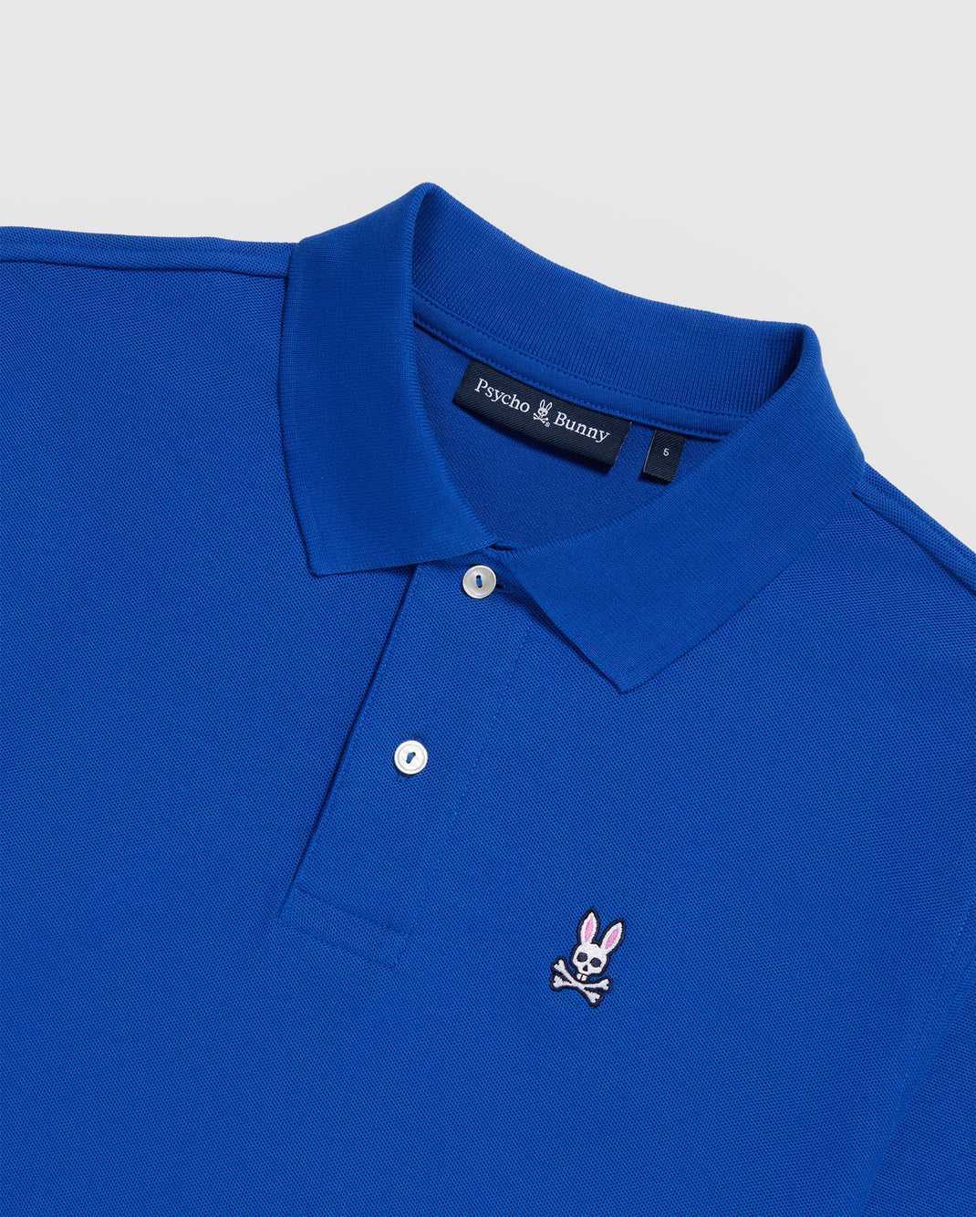 Polos Psycho Bunny Classic Polo Bleu Homme | DJD-01088737